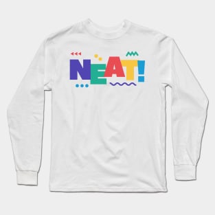 Neat Retro Bright Long Sleeve T-Shirt